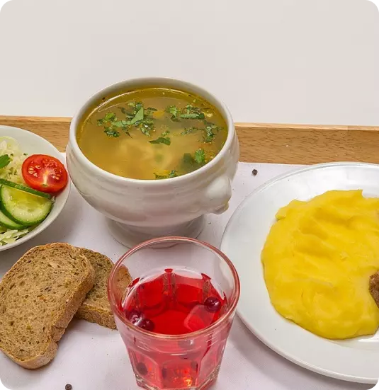 Харчування у будинку престарілих Hospice