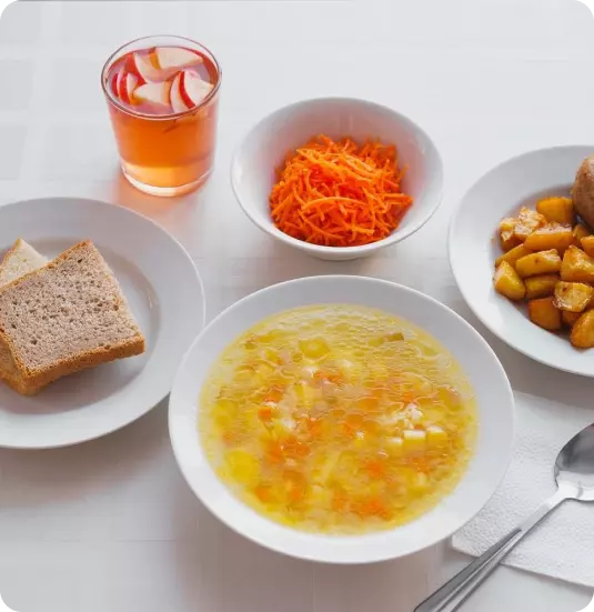 Страви, що входять у друге меню